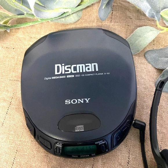 Vintage 1997" Sony Discman Digital Mage Bass CD Player - Picture 6 of 10